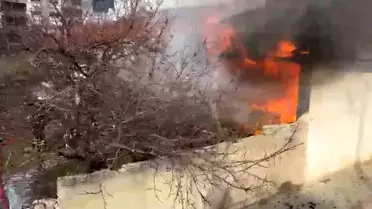 Kırıkkale'de Ev Yangını: 1 Yaralı