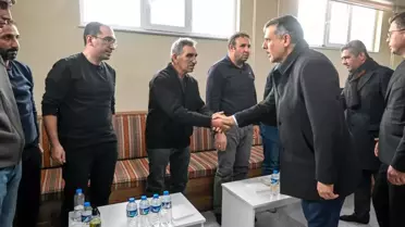 Vali Çiftçi'den taziye ziyareti