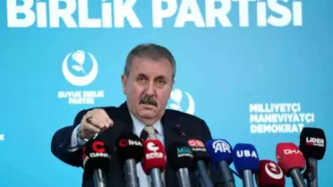 BBP Genel Başkanı Destici: 'Savaş mı var bu ülkede de CHP barış konferansı düzenledi?'
