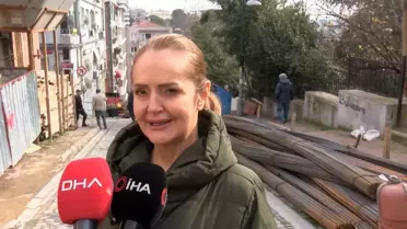 Freni Tutmayan TIR, Bina Duvarına Çarptı