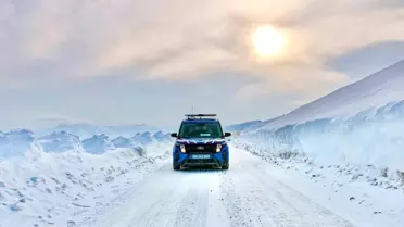 Kışın Zorluğuna Rağmen Jandarma Sahada