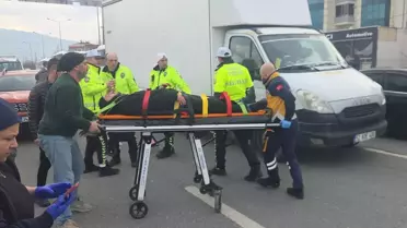 Orhangazi'de Motosiklet Kazası