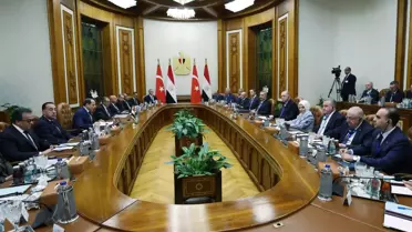 Cumhurbaşkanı Erdoğan, Mısır Cumhurbaşkanı Sisi ile görüştü