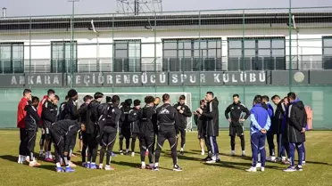 Gaziantep FK'nın Kupada Maç Hazırlığı