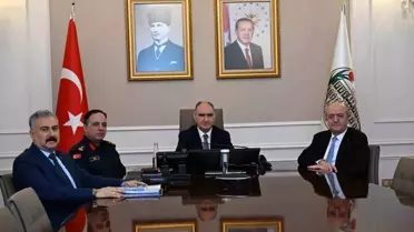 Manisa'da Asayiş ve Güvenlik Toplantısı