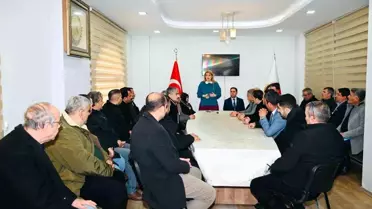 Milletvekili Ölmeztoprak muhtarlarla bir araya geldi
