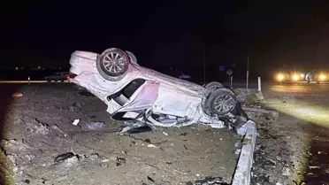 Adana'da Trafik Kazası: 2 Yaralı