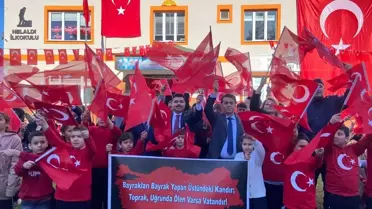 Türkeli'de Bayrak Sevgisi Programı Düzenlendi