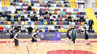 U14 Erkekler Basketbol bölge şampiyonası Balıkesir'de başladı