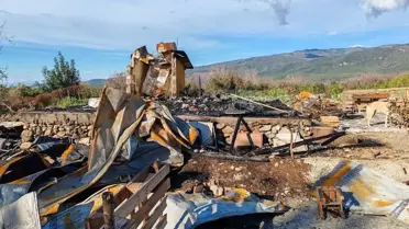 Yangında Yaralanan Emekli Polis Hayatını Kaybetti