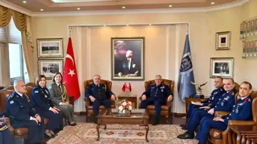 Arnavutluk Hava Kuvvetleri Komutanı Türkiye'de