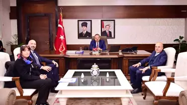 Başkan Arıkan tarihi yapılar için Vali Canbolat ile görüştü