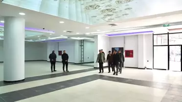 Başkan Yarka'dan belediye düğün salonunda inceleme