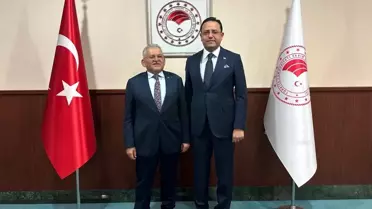 Büyükkılıç'tan 'yatırım ve proje' odaklı Ankara temasları