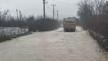 Çanakkale'de Sağanak Tarımı Vurdu