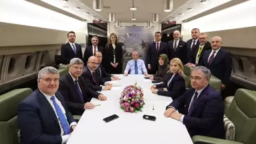 Cumhurbaşkanı Erdoğan, Suudi Arabistan ve Mısır ziyaretleri dönüşü uçakta gazetecilerin sorularını yanıtladı Açıklaması