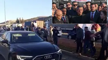 Deprem bölgesinde CHP lideri Özel'e soğuk duş: Bir grup tarafından yuhalandı