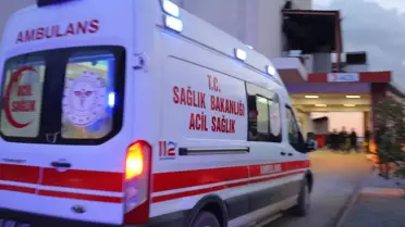 Samsun'da korkutan kaza, polis aracına tır çarptı