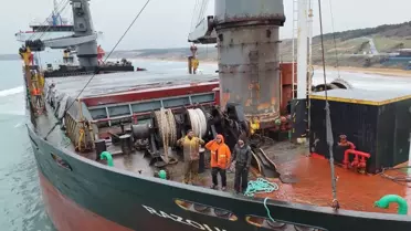 Razouk Kargo Gemisi Kurtarma Çalışmaları Devam Ediyor