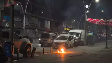 Sultangazi'de Yer Altı Elektrik Kablolarında Patlama