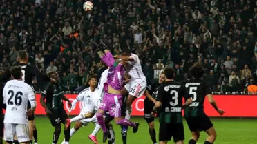 Kocaelispor, Beşiktaş'ı 1-0 Önde Bitirdi