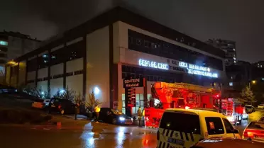 Yüzme Havuzunda Yangın Söndürüldü