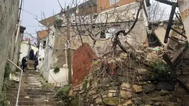 Söke'de Yağışlar Ev Yıktı