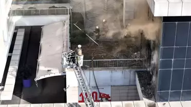 Bağcılar'daki Gece Kulübünde Yangın