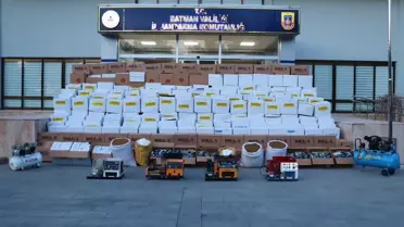 Batman'da Kaçak Sigara Operasyonu