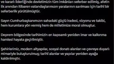 Burhanettin Duran: Milletimizin umudu inşa edilmiştir