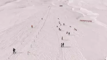 Çaldıran'da Kayak Keyfi