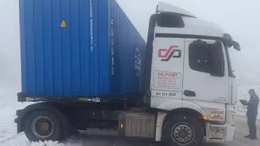 Çankırı'da Kar Yağışı Ulaşımı Kısıtladı