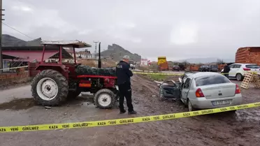 Osmancık'ta Kaza: 1 Ölü, 2 Yaralı