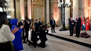 Erdoğan'a Ürdün Kralı'ndan Nişan