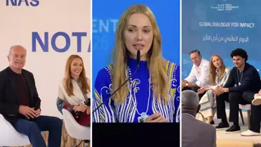 Dünya Hükümetler Zirvesi'ne davet edilen tek Türk oyuncu Meryem Uzerli oldu