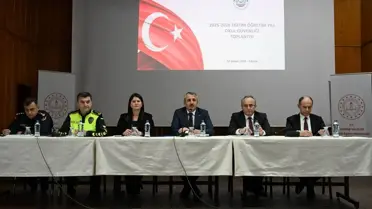 Edirne'de Okul Güvenliği Toplantısı