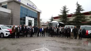 Edremit Belediyesi 8 yeni aracı hizmete sundu