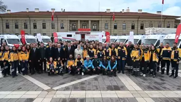 Eskişehir'de sağlık filosuna 10 yeni ambulans katıldı
