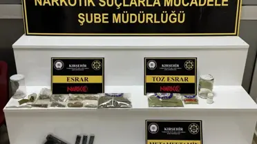 Kırşehir'de Uyuşturucu Ticareti Operasyonu