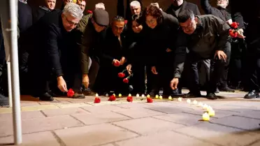 Malatya'da Deprem Şehitleri Anıldı