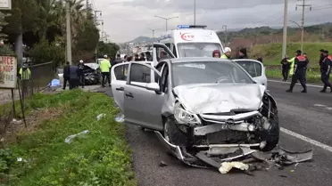 Turgutlu'da Trafik Kazası: 2 Ölü, 4 Yaralı