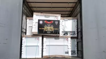 Manisa'dan Çalınan Beyaz Eşyalar İzmir'de Bulundu