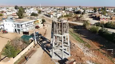Mardin'de Yeni Su Deposu İnşası