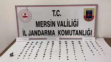 Mersin'de Kaçak Define Operasyonu
