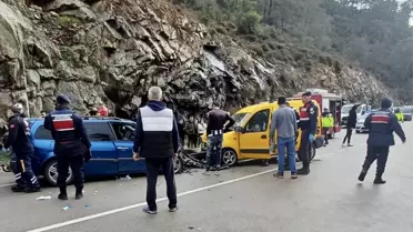 Fethiye'de Trafik Kazası: 2 Ölü, 5 Yaralı