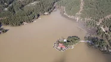 Ula Göleti Yağışlarla Canlandı