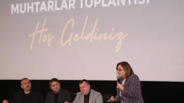 Muhtarlar Toplantısı Nizip'te Yapıldı