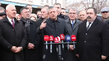 Özgür Özel: Depreme Hazırlıksız Yakalandık