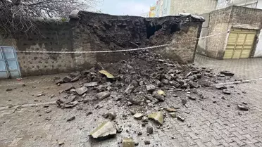 Siverek'te Duvar Çöktü