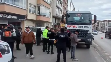 Sinop'ta Beton Mikseri Yaşlı Adamı Yaraladı